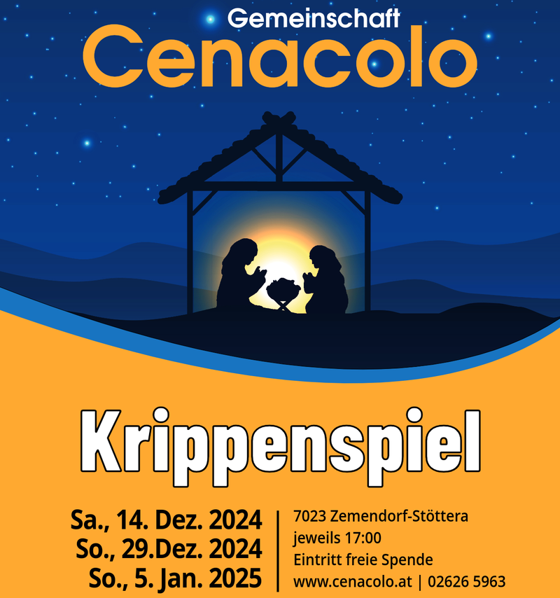 Krippenspiel Cenacolo